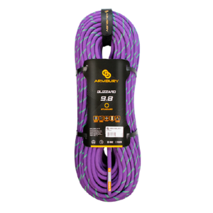 cuerda dinÁmica 9.4mm x 80m verde neon azul 8.9 kn ce en 892 rage 9.4 4111447 armbury (copia)