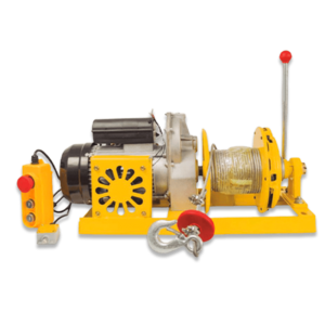 winche eléctrico de palanca con embrague – cable 60 m (4 hp)