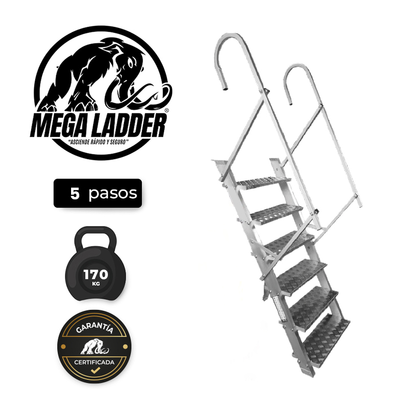 escalera acceso para camiones con barandilla 6 pasos mega ladder (copia) escalera acceso para camiones con barandilla 6 pasos mega ladder (copia)