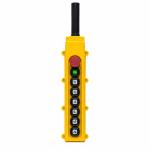 botonera de 04 pulsadores: 04 direcciones + on + emergencia (copia)