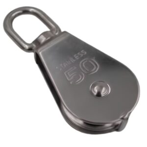 polea de ojo giratorio doble inoxidable calidad 316 de 20mm (copia)